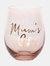 Something Different Mum´s Gin Stemless Wine Glass - Pink