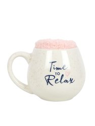 Something Different Time To Relax Mug and Sock Set (One Size)