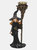 Something Different Witch With Staff Backflow Incense Burner (Black/Brown) (One Size) - Black/Brown