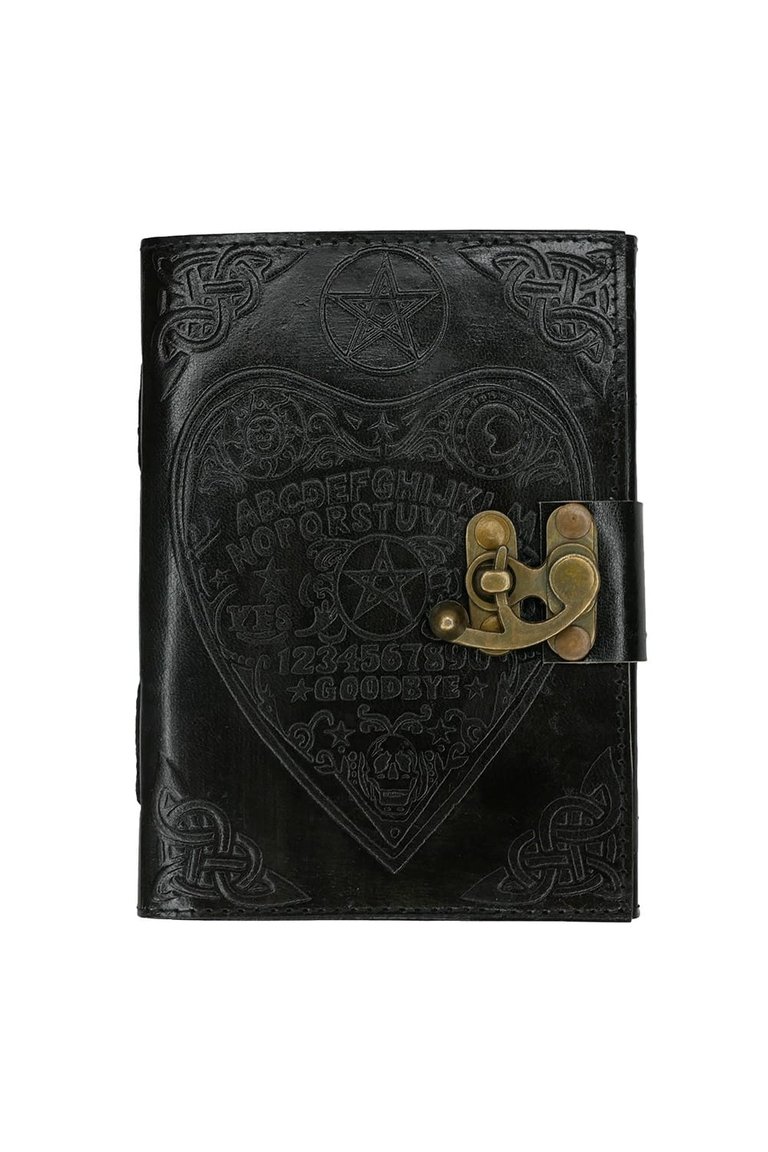 Talking Board Leather Journal - Black - Black