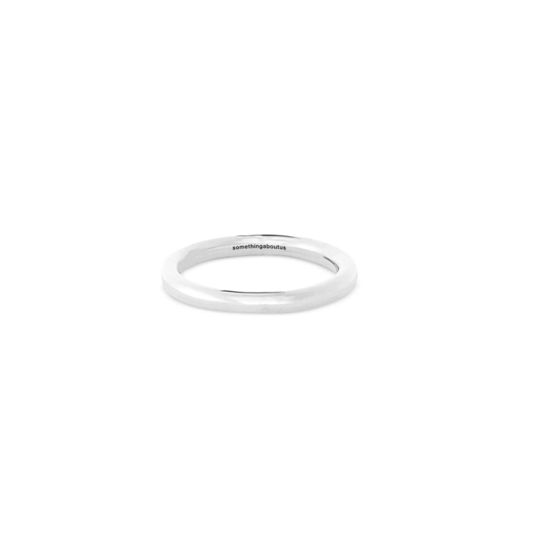 Bangle Ring Polished Silver - Silver