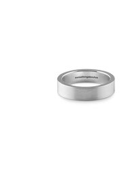 Edge Ring Brushed Silver - Silver