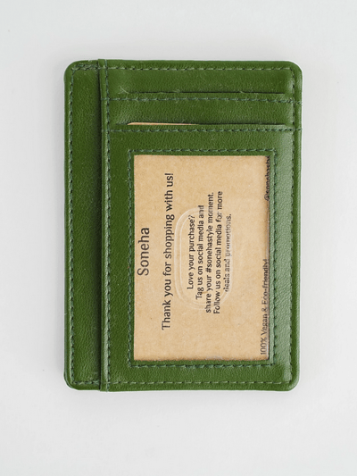 Soneha Cactus Leather Wallet - Pacific Minimalistic  I product