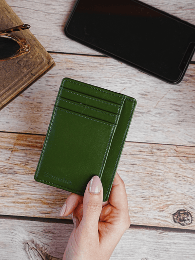 Soneha Cactus Leather Wallet - Pacific Minimalistic  I product