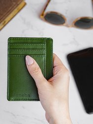 Cactus Leather Wallet - Pacific Minimalistic  I