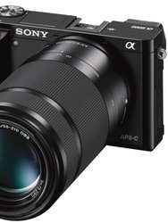 Alpha a6000 Mirrorless Digital Camera with 16-50mm and 55-210mm Power Zoom Lenses