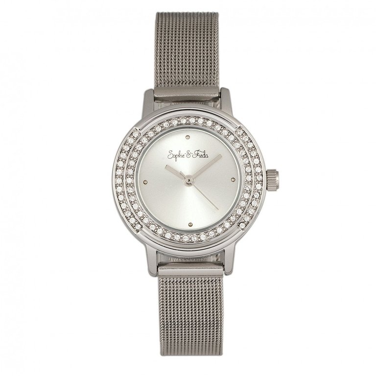 Cambridge Bracelet Watch With Swarovski Crystals