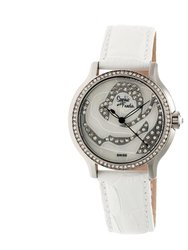 Monaco MOP Swiss Ladies Watch - Silver/White