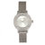 Cambridge Bracelet Watch With Swarovski Crystals - Silver