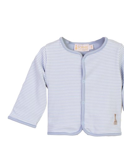 Sophie la Girafe Blue Striped Reversible Jacket product