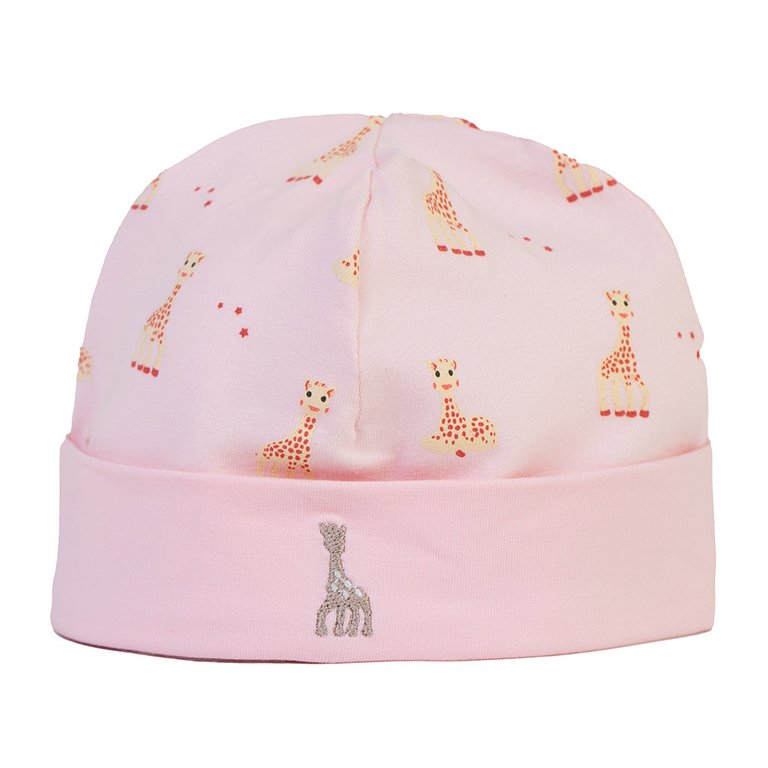 Pink Giraffe Cap