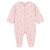 Pink Giraffe Footed Bodysuits - Pink