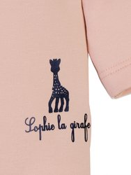 Pink Giraffe Print T-shirt - Pink