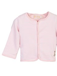 Pink Striped Reversible Jacket