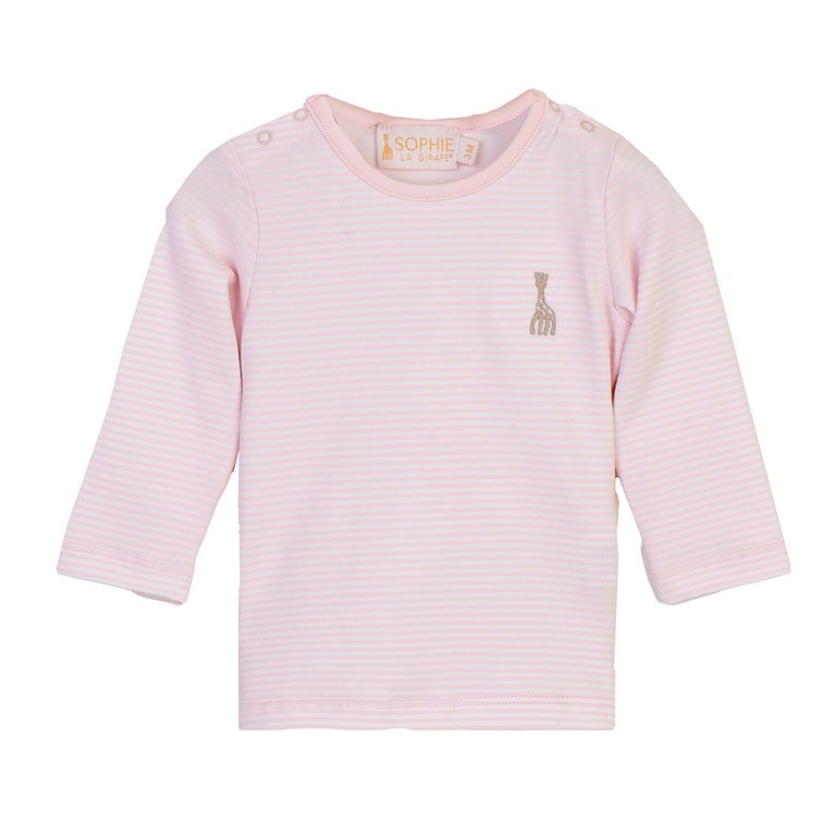 Pink Striped T-shirt