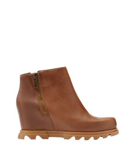 Sorel Joan Of Arctic Wedge Iii Zip Boots - Hazelnut Leather, Gum Ii product