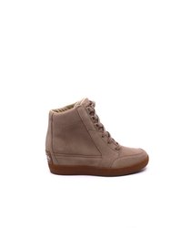 Out 'N About Wedge Omega Boots - Taupe/Gum
