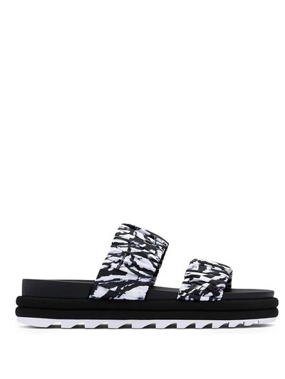 Sorel Roaming Two Strap Sandal In Black/white product