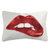 Bite Your Lips Rectangular Cushion Pillow | Bnbny