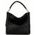 Black Calf Hair Leather Tassel Grab Bag | Biylx