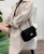 Black Teddy Women's Crossbody Shoulder Handbag 