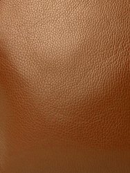 Camel Leather Multi Section Crossbody Bag | Banab