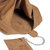 Camel Soft Suede Leather Hobo Shoulder Bag | Byinn