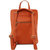 Clementine Soft Pebbled Leather Pocket Backpack | Bdabl