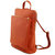 Clementine Soft Pebbled Leather Pocket Backpack | Bdabl