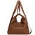 Dark Tan Pebbled Leather Convertible Tote Backpack | Baldi