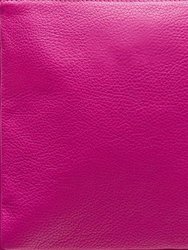 Fuchsia Soft Pebbled Leather Hobo Bag | Baedr