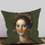 Girl With The Orange Pencil Oil Painting Cushion Pillow
