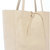 Ivory Pebbled Leather Tote Shopper | Byaxy