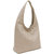 Ivory Soft Pebbled Leather Hobo Bag | Bbrad