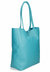 Jade Pebbled Leather Tote Shopper | Byaad