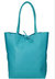 Jade Pebbled Leather Tote Shopper | Byaad