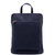 Navy Pebbled Leather Pocket Backpack | Bxibe - Navy