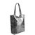 Pewter Metallic Leather Tote Shopper Bag | Bbdar