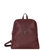 Plum Small Pebbled Leather Backpack | Bxbae - Plum