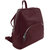 Plum Small Pebbled Leather Backpack | Bxbae