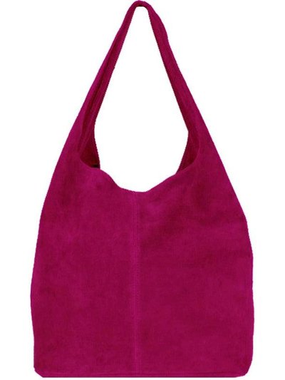 Sostter Raspberry Soft Suede Hobo Shoulder Bag | Byxxb product