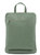 Sage Soft Pebbled Premium Leather Pocket Backpack - Sage