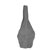 Silver Grey Soft Premium Suede Hobo Shoulder Bag