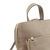 Stone Soft Pebbled Premium Leather Pocket Backpack