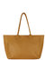 Tan Horizontal Zipped Leather Tote | Bredb - Tan Camel