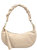 Warm Stone Pebbled Baguette Leather Shoulder Bag | Bdxea - Warm Stone