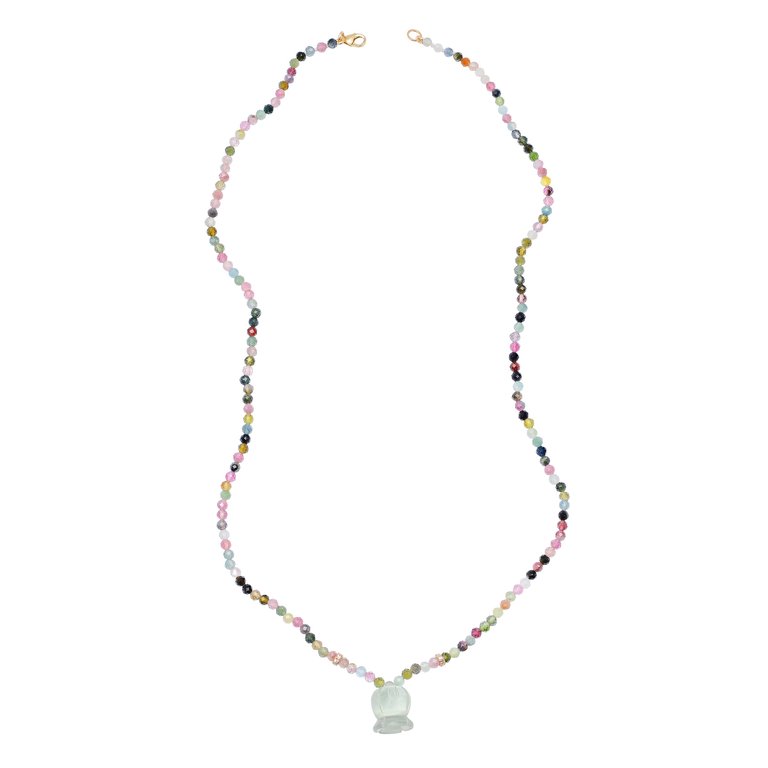 Lily Of The Valley Tourmaline Necklace - Multicolour