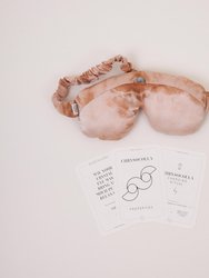 Crystal Eye Mask & Ritual Card Set - Desert Haze