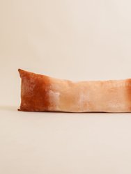 Silk Velvet Lumbar Pillow - Desert Dip