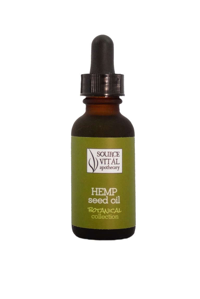 Hemp Seed Oil (Organic, Unrefined, Cold-Pressed)